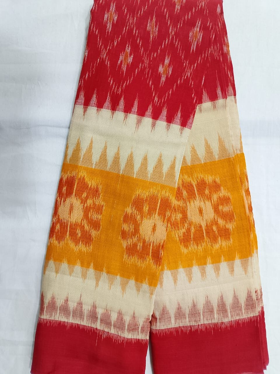 Sambalpuri Handloom Cotton Saree – Authentic Elegance